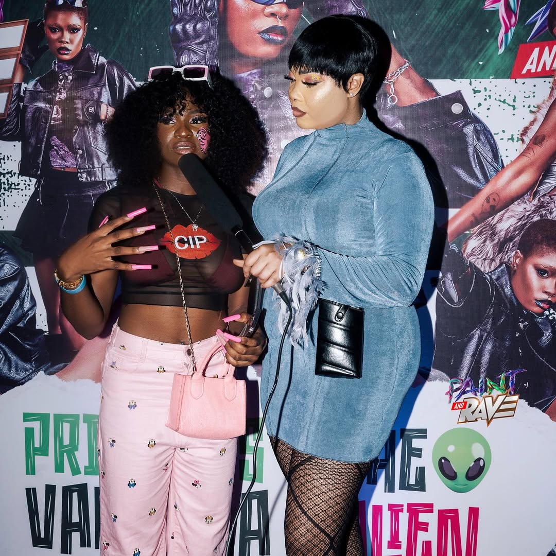 Stepping into the spotlight with @theladykimani_ #edgerhythm #godfatherrepublic #edgerhythmstudio #RedCarpetGlam #EventElegance'#Paintnrave (3)